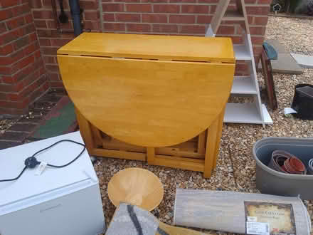 Photo of free Drop Leaf Table + 3 Chairs (Havant PO9) #1