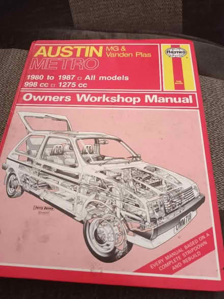 Photo of free Haynes metro manual (Bedmond WD5) #1