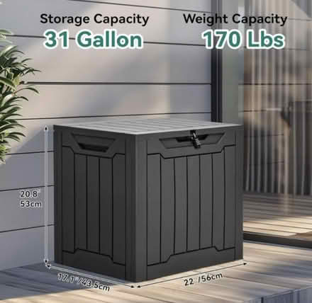 Photo of Small outdoor deck box (Britannia) #2