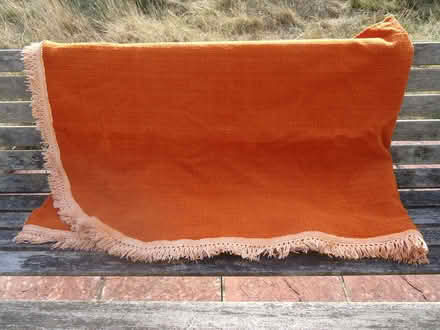 Photo of free Vintage 1970s heavy, thick woollen single bedspread (Willingdon BN20) #1