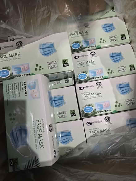 Photo of free Disposable Face Masks - Adult Size (Wymondham NR18) #1