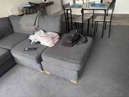 Photo of free Grey Sofa (Wester Hailes EH14) #2