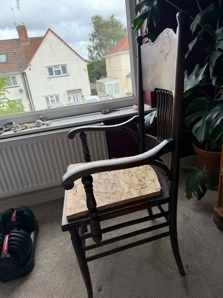 Photo of free Beautiful wooden chair - no cushion (BS5) #3