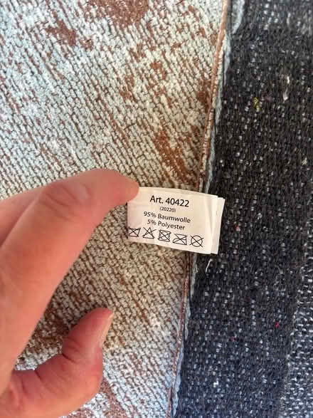 Photo of free Large rug in Duck Egg Blue (Penrith CA11) #3