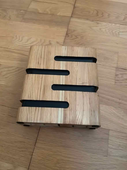 Photo of free Wooden knife block (Northwood HA6) #2