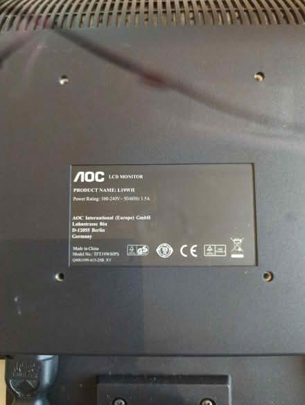 Photo of free VGA Computer Monitor (Enfield EN1) #2