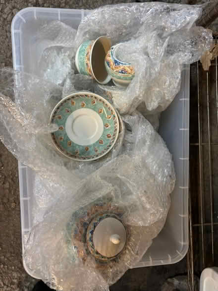 Photo of free Tea pot, cups and plates (CR2 9BX) #1