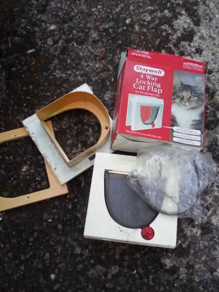 Photo of free Old staywell cat flap parts (Shipley, BD18) #4