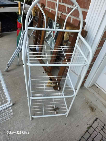 Photo of free White wire shelving (Belle mead nj off route 206) #1