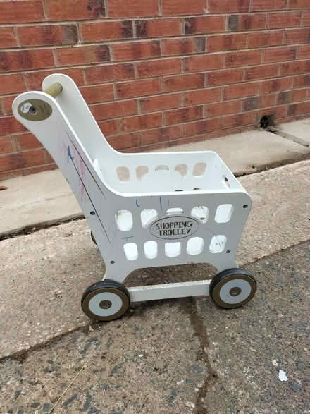 Photo of free Wooden toy trolley (Penrith CA11) #1
