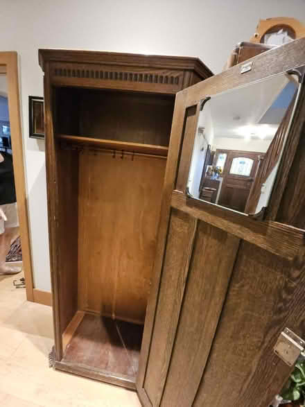Photo of free Wooden wardrobe (KT1 Kingston Town KT1) #2