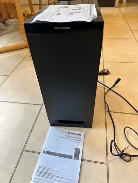 Photo of free Sound bar aka Panasonic Home Theater Audio Systre (Townsend AL3) #2