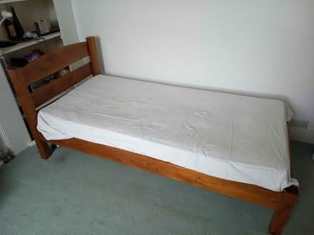 Photo of free Wooden single bed (Loughborough Junction SE5) #2