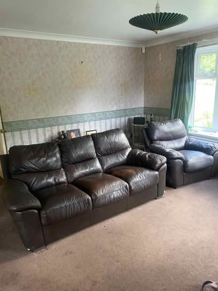 Photo of free 3 seater + chair (Preston PR1 4N) #1