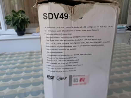 Photo of free Car DVD Players (Sevenoaks, TN13) #2