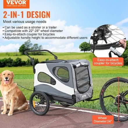 Photo of free Dog trailer (no bike attachment) (Ryelands LA1) #1