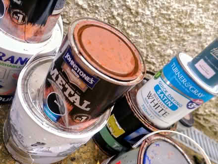 Photo of free shed clear out of house hold paints (BT14) #4