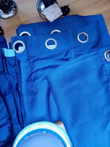 Photo of free Curtains, duvet cover, sheet, lamps (Brislington) #3