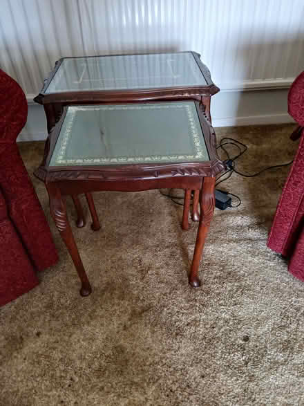 Photo of free 2 coffee or side tables (LU1. Caddington) #1