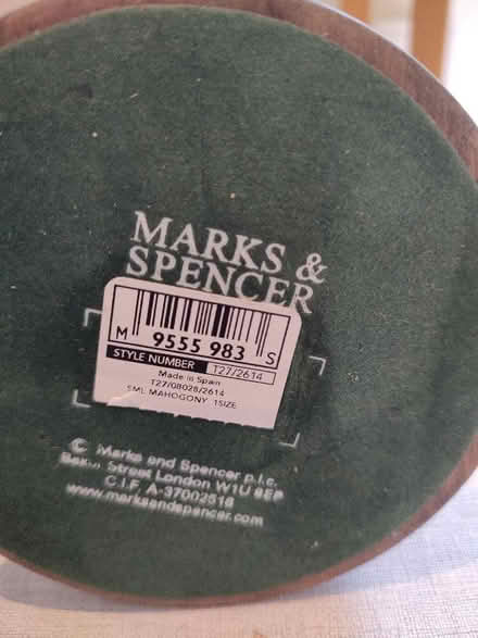 Photo of free Mahogany colour wooden table lamp base (Tilekiln TN38) #3