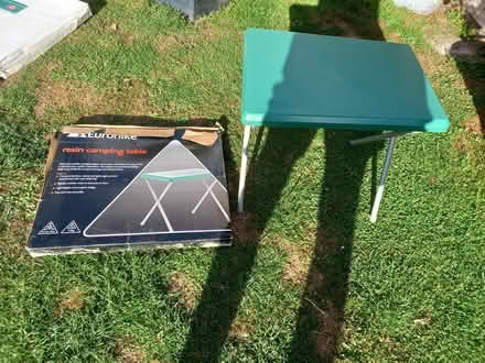 Photo of free Small resin camping table (Hucclecote) #1
