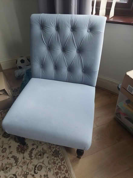 Photo of free Velvet Chair (Willenhall WV12) #1