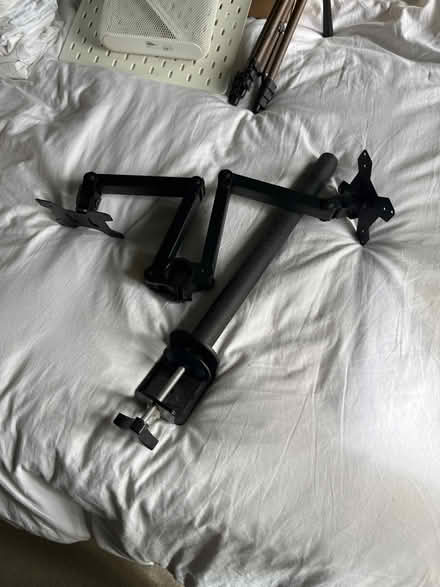 Photo of free Double monitor desk stand (Honor Oak) #1