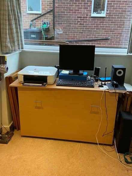 Photo of free Computer desk/craft table (Harrogate HG2) #1
