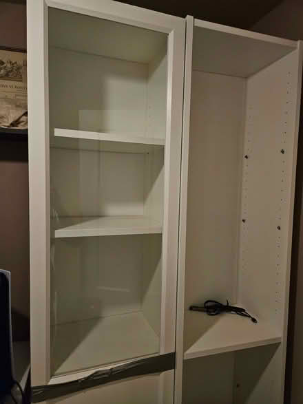 Photo of free Ikea Billy corner bookcase with doors (West Norwood SE27) #1