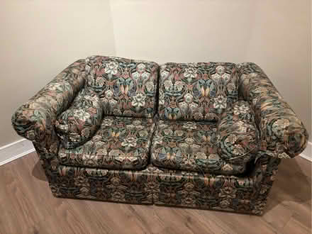 Photo of free Liberty print 2seat sofa bed (King's Cross WC1H) #2