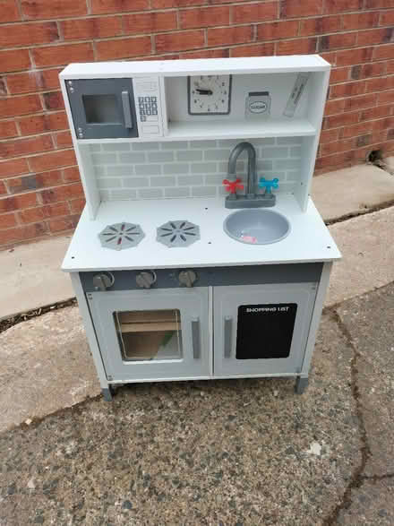 Photo of free Wooden toy kitchen (Penrith CA11) #1