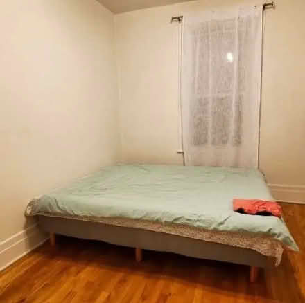 Photo of free queen bedframe + mattress (saint henri) #1