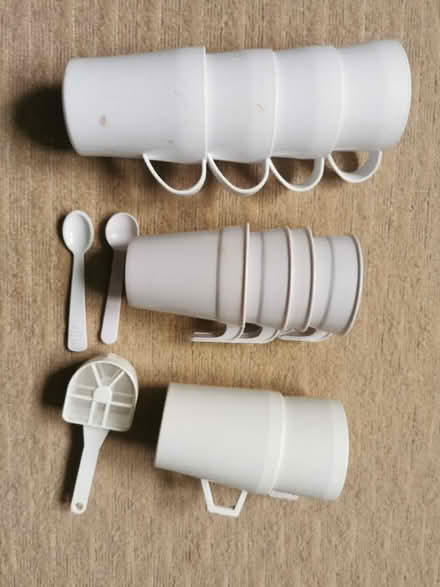 Photo of free 10 camping cups and 2 teaspoons (Hilltown DD3) #1