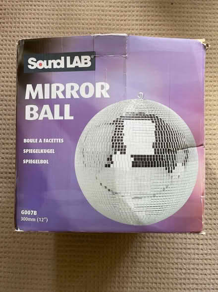 Photo of free Mirror ball 12inch (Queen Edith's Ward CB1) #1