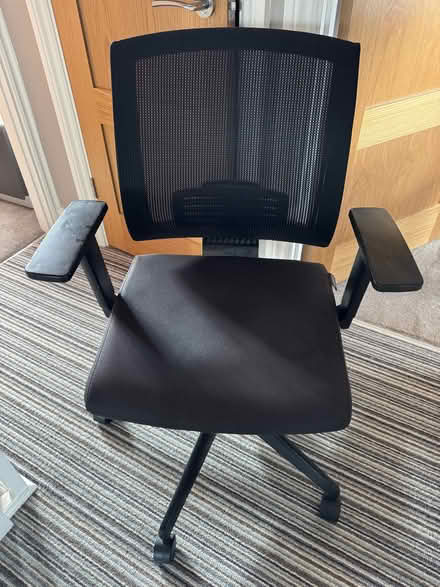 Photo of free Office height adjustable swivel chair (Galleywood CM2) #1