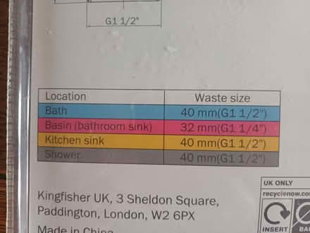 Photo of free Chrome brass bath waste & overflow (Slapton LU7 9DA) #4