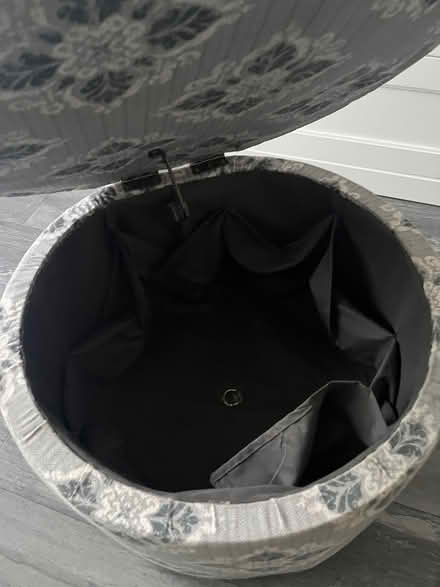 Photo of free Small round ottoman storage stool (BS7) #3