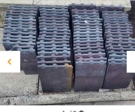 Photo of free 72 Rosemerry roof tiles Purple/grey. Used (Little Herberts GL53) #1
