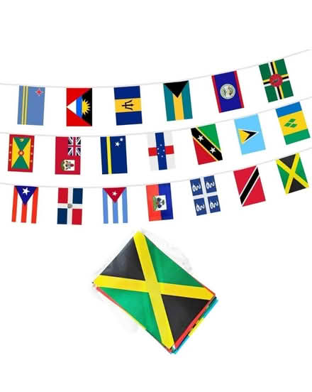 Photo of Caribbean/ carnival flags & items (CR0 Croydon) #1
