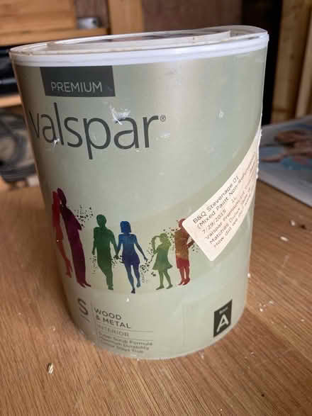 Photo of free Valspar wood Jade White paint (Chells Manor SG1) #1