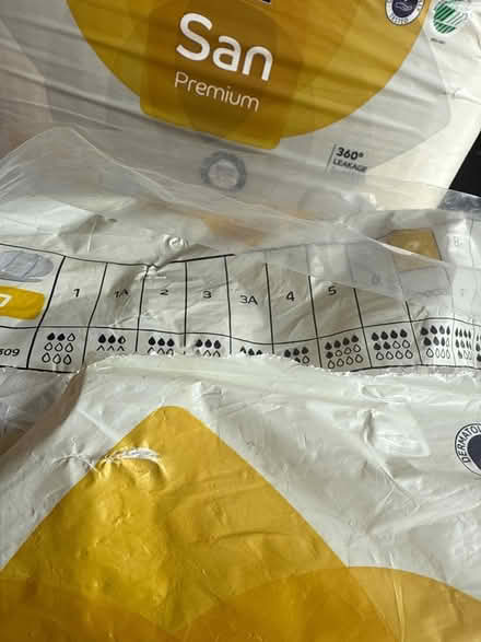 Photo of free 2 packs of abena size 7 pads (B26) #2