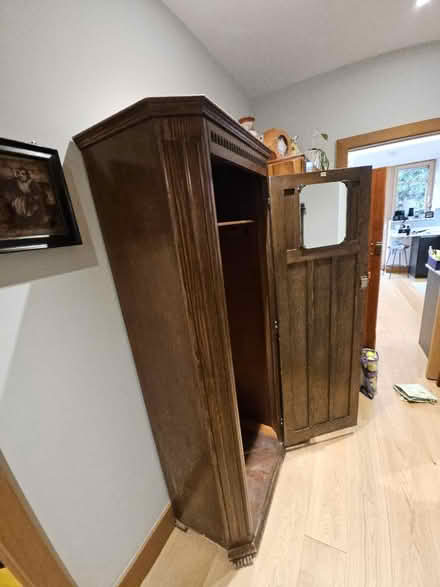 Photo of free Wooden wardrobe (KT1 Kingston Town KT1) #3