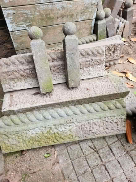 Photo of free Garden border edging slabs (WA4) #1