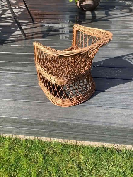 Photo of free Rattan / Basket Weave - Small child's chair (Calthwaite CA11) #3