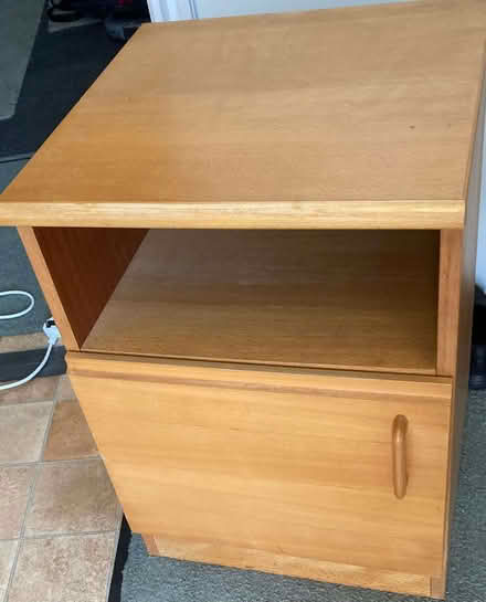 Photo of free Wooden Bedside/Living Room wooden cabinet (Calthwaite CA11) #1