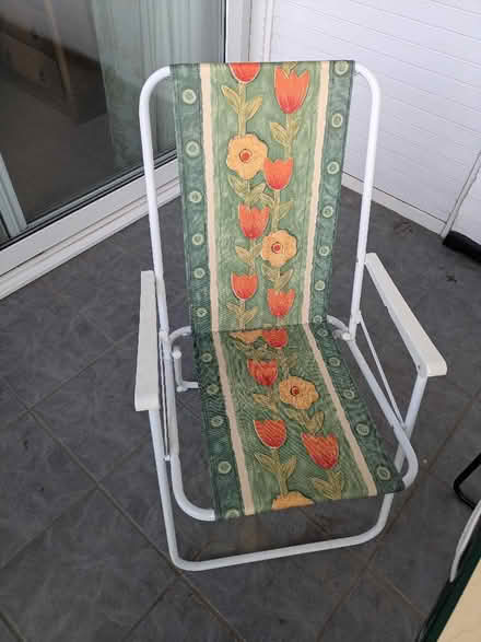 Photo of free Folding table and two deckchairs (Ulverley Green B92) #3