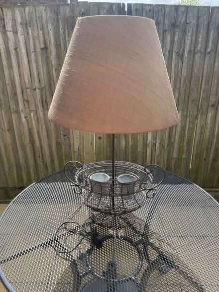 Photo of free Table lamp with shade (Hazlemere HP15) #2