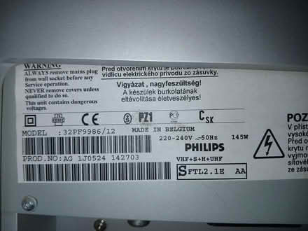Photo of free 32" Philips TV (Woolverton BA2) #3