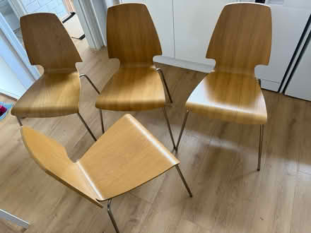 Photo of free 4 IKEA chairs (Torquay TQ2) #1