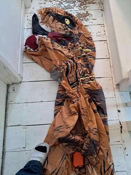 Photo of free Inflatable Trex Dinosaur Costume (Sevenoaks, TN13) #1